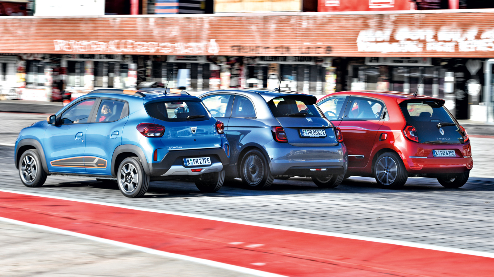 Renault Twingo, Fiat 500e και Dacia Spring: 3 ηλεκτρικά πόλης